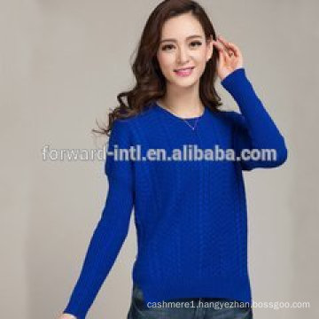 fashionable cashmere lady jumper pullover